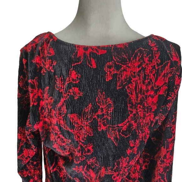 EUC Anthropologie | HD in Paris Diedre Floral Velvet Column Dress - Picture 10 of 13